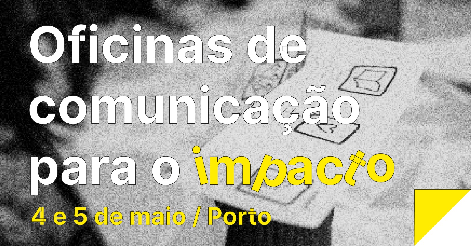 Fotografia de Capa de Oficinas de Comunicação para o Impacto